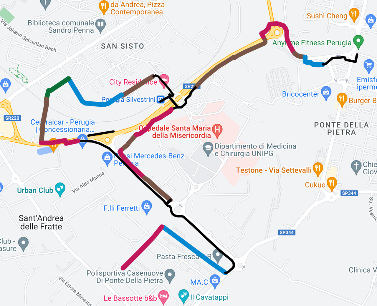 Nuove ciclabili a San Sisto