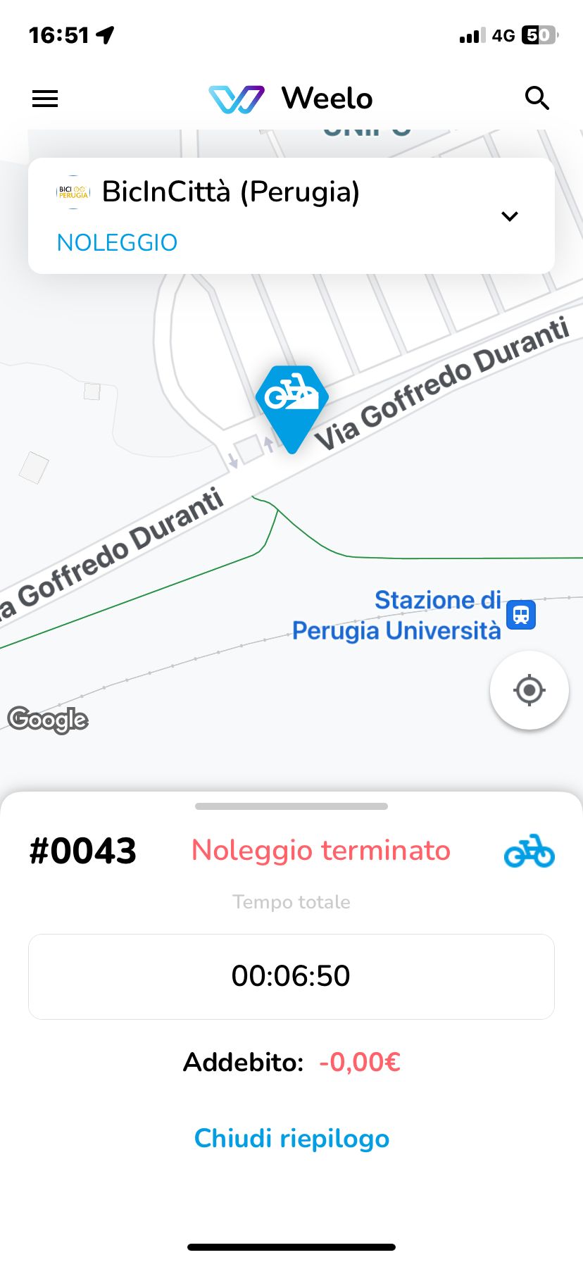 Il servizio Bike Sharing a Perugia