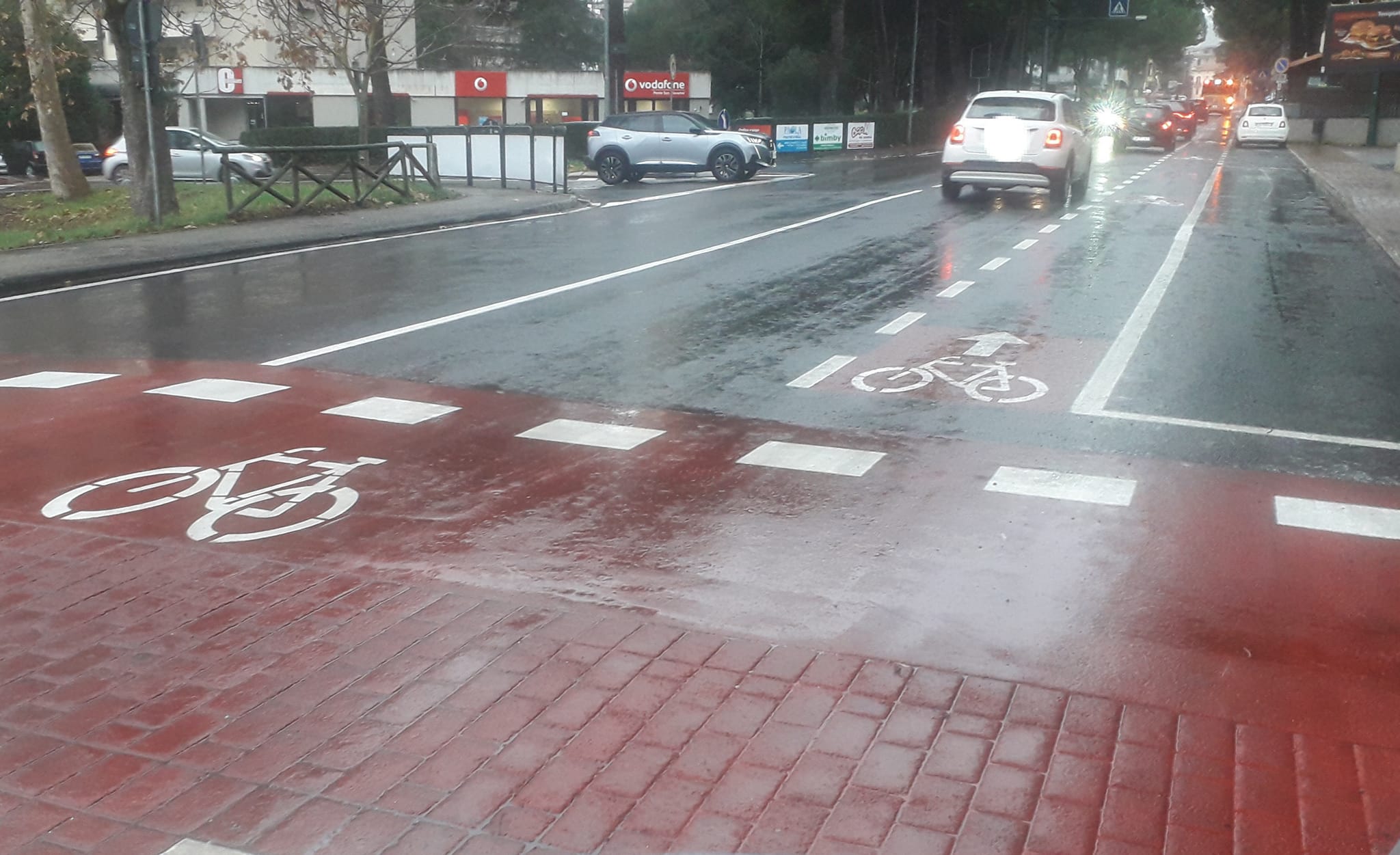 FINALMENTE ANCHE A PERUGIA LE CORSIE CICLABILI